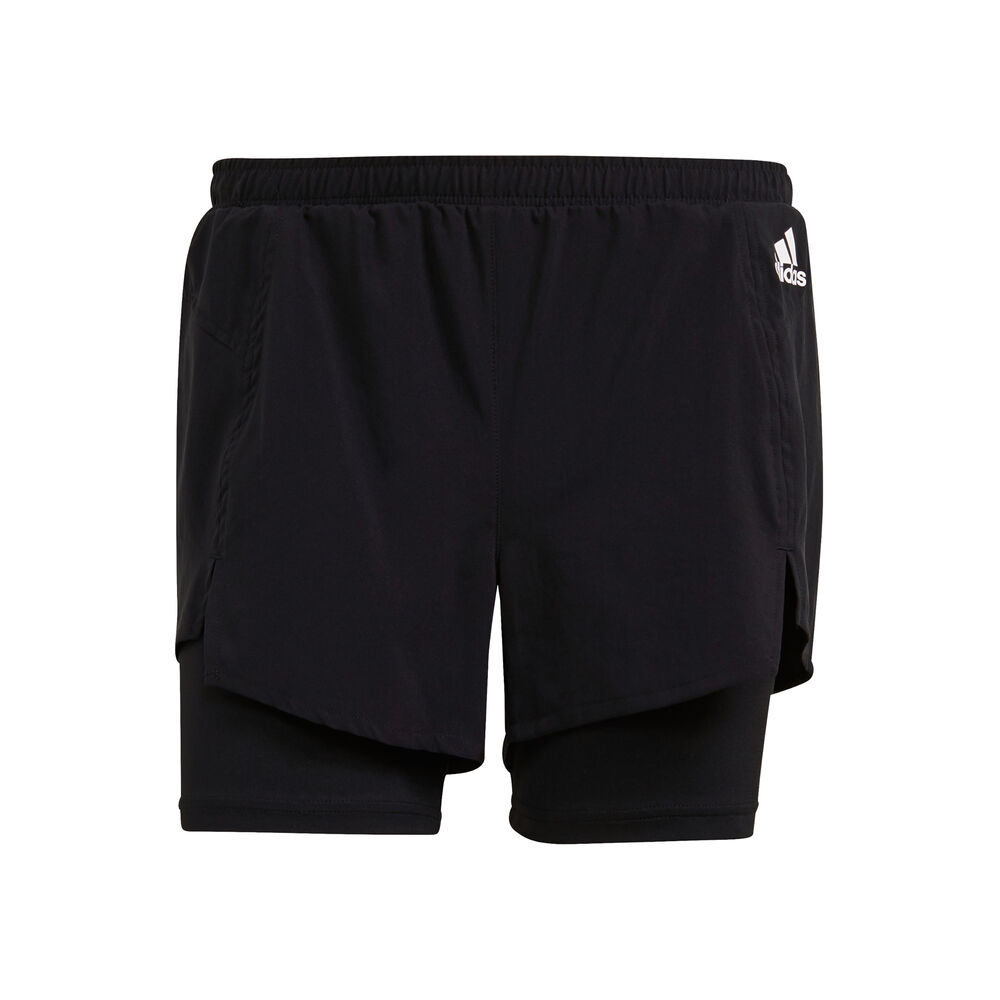 adidas 2in1 Shorts Femmes - Noir , Blanc