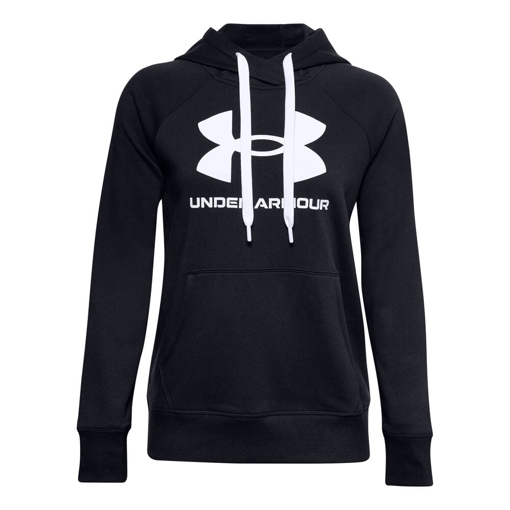 Under Armour Rival Logo Sweat à Capuche Femmes - Noir , Blanc