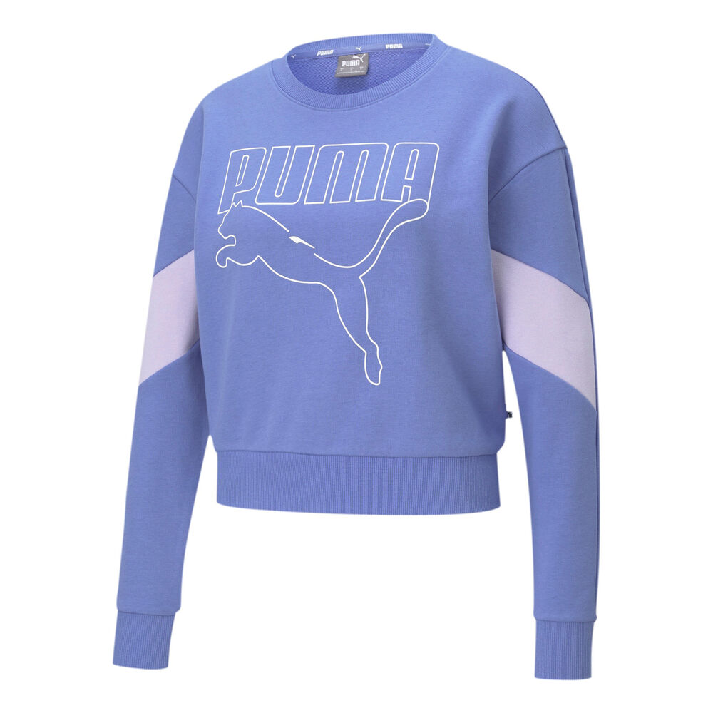 Puma Rebel Sweat-shirt Femmes - Bleu , Rosé