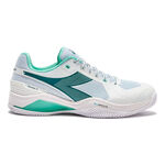 Chaussures de tennis Diadora Diadora  Blushield Torneo 3 Chaussure terre battue Hommes-blanc, bleu petrol