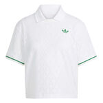 Vêtements adidas adidas Pro Polo Femmes-Blanc