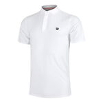 Vêtements De Tennis Wilson M League Polo Bright White