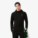 Vêtements Lacoste Lacoste Full Zip Gilet en coton Hommes - noir, 
