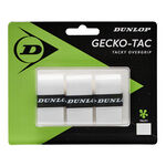 Surgrips Dunlop Dunlop Gecko-Tac Pack De 3-Blanc