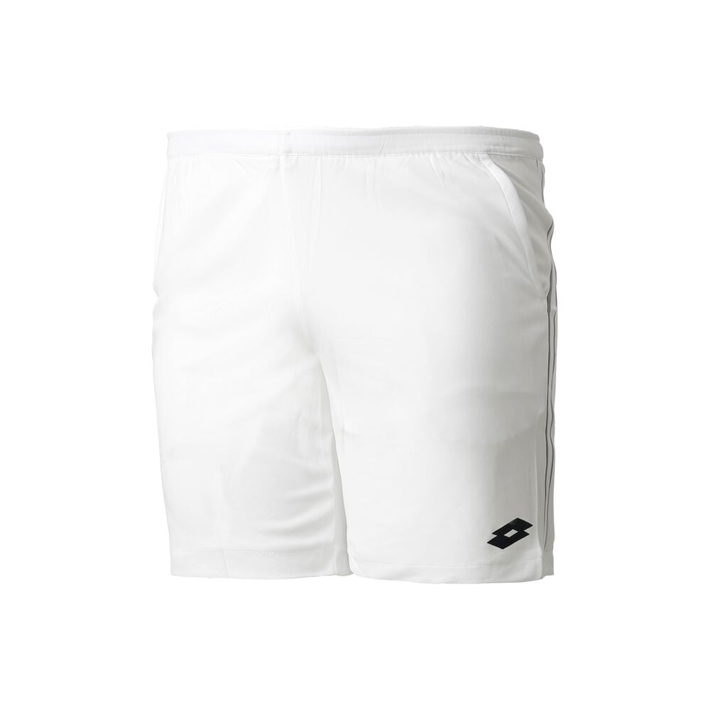 Lotto Squadra PL 9in Shorts Hommes - Blanc , Noir