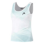 Vêtements HEAD HEAD Spirit II Débardeur Tank Top Femmes-Bleu Foncé,Blanc