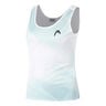 Spirit II Débardeur Tank Top Femmes-Bleu Foncé,Blanc