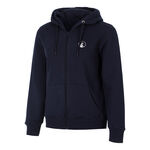 Vêtements Quiet Please Quiet Please Essential Zip Gilet en coton Femmes-bleu foncé