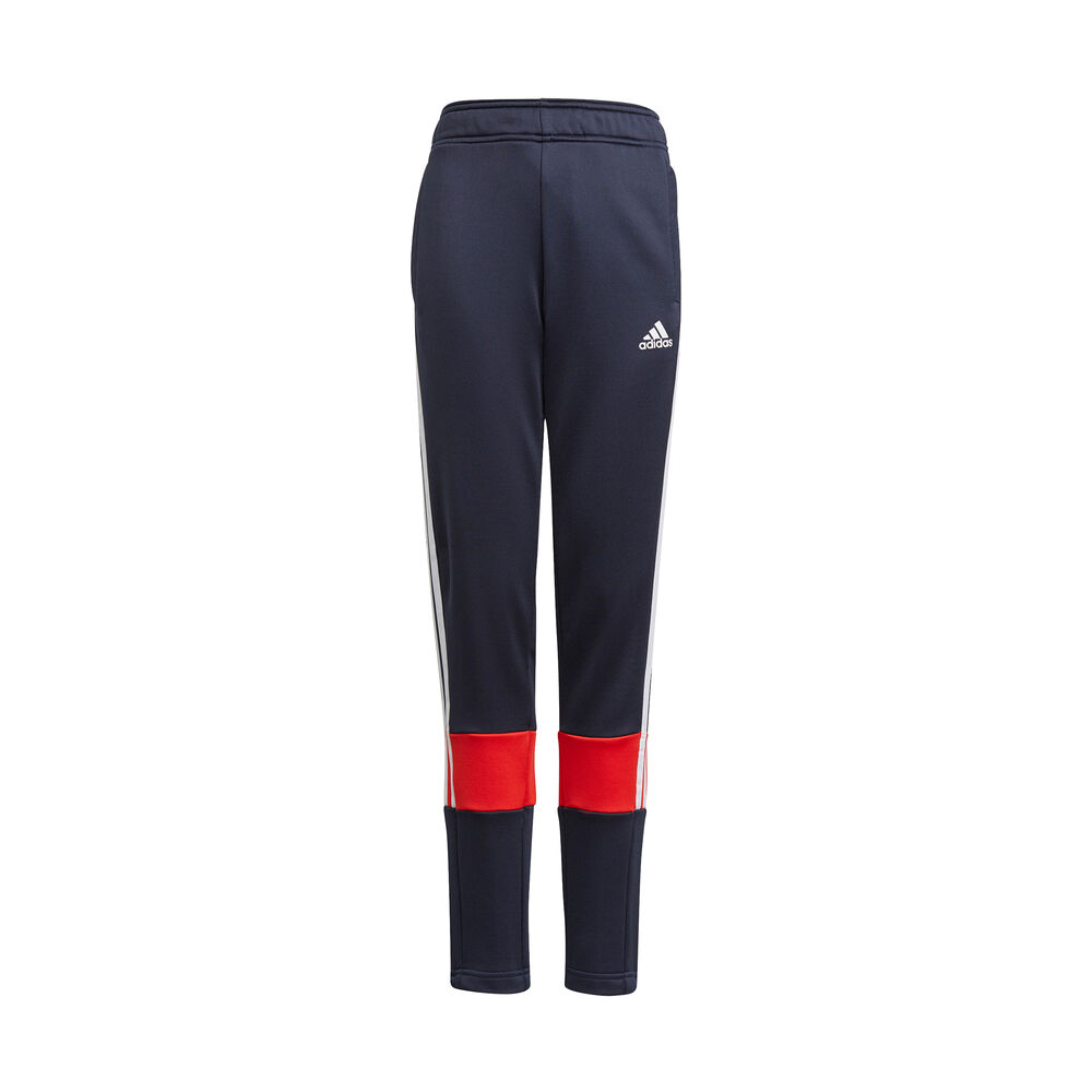 adidas AeroReady 3-Stripes Pantalon Survêtement Garçons - Bleu Foncé , Rouge