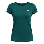 Vêtements Under Armour Under Armour Heatgear T-shirt Femmes - bleu petrol, 
