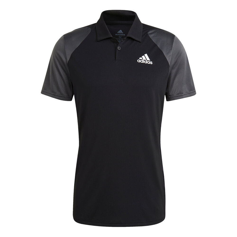 adidas Club Polo Hommes - Noir , Blanc