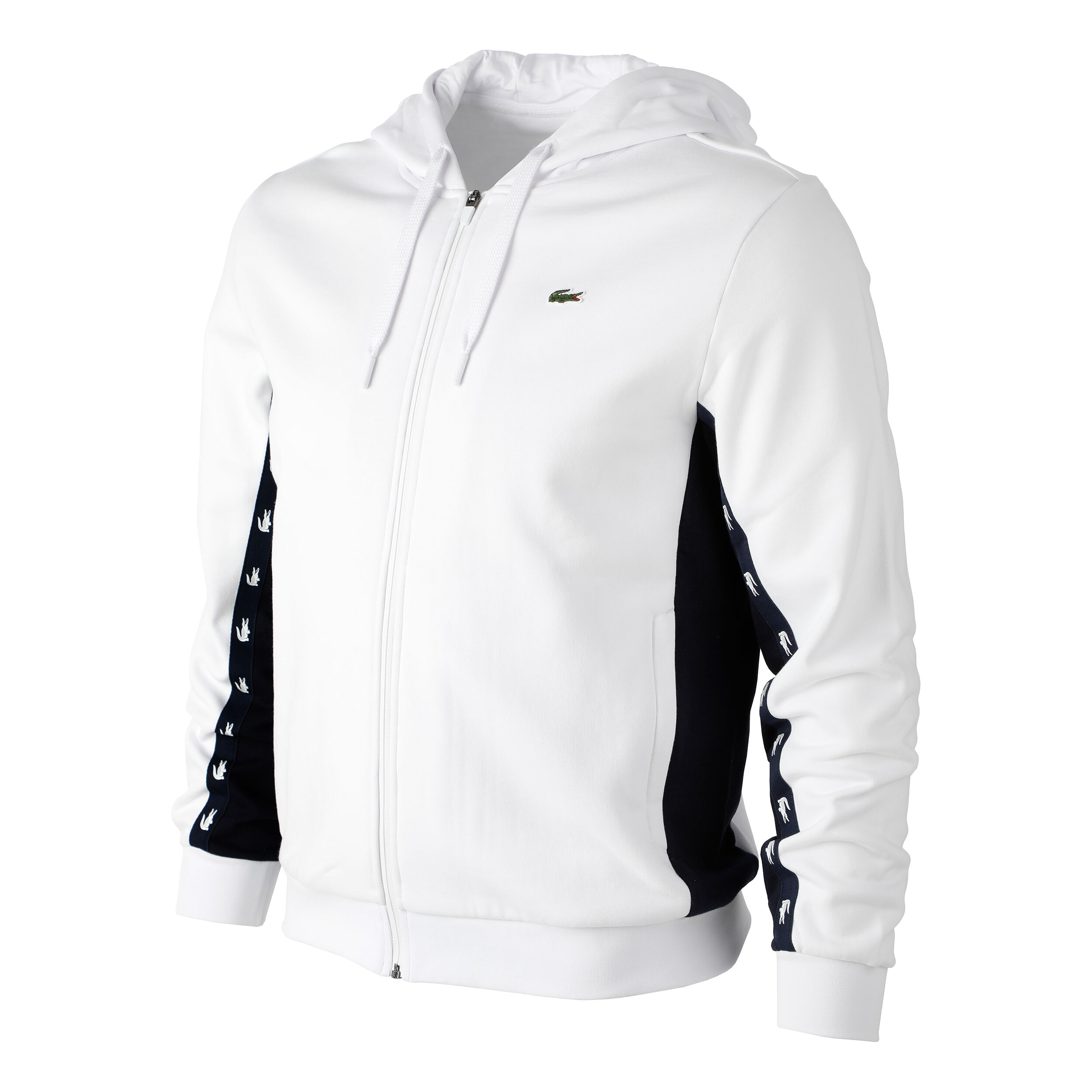 Gilet blanc lacoste homme clearance