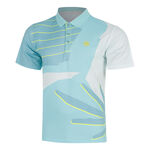 V&ecirc;tements de tennis BIDI BADU BIDI BADU Hey Laguna Polo Hommes-turquoise, multicouleur