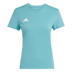 Vêtements adidas adidas Adizero Essential Maillot De Course Femmes-Turquoise