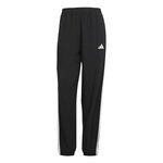 V&ecirc;tements adidas adidas 3Stripes Woven Pantalon Surv&ecirc;tement Femmes-Noir,Blanc