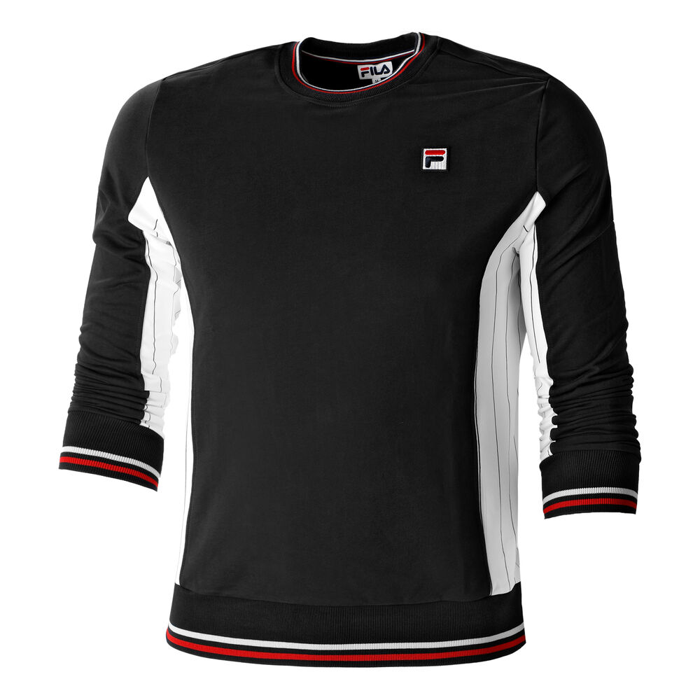 Fila Finn Sweat-shirt Hommes - Noir , Blanc