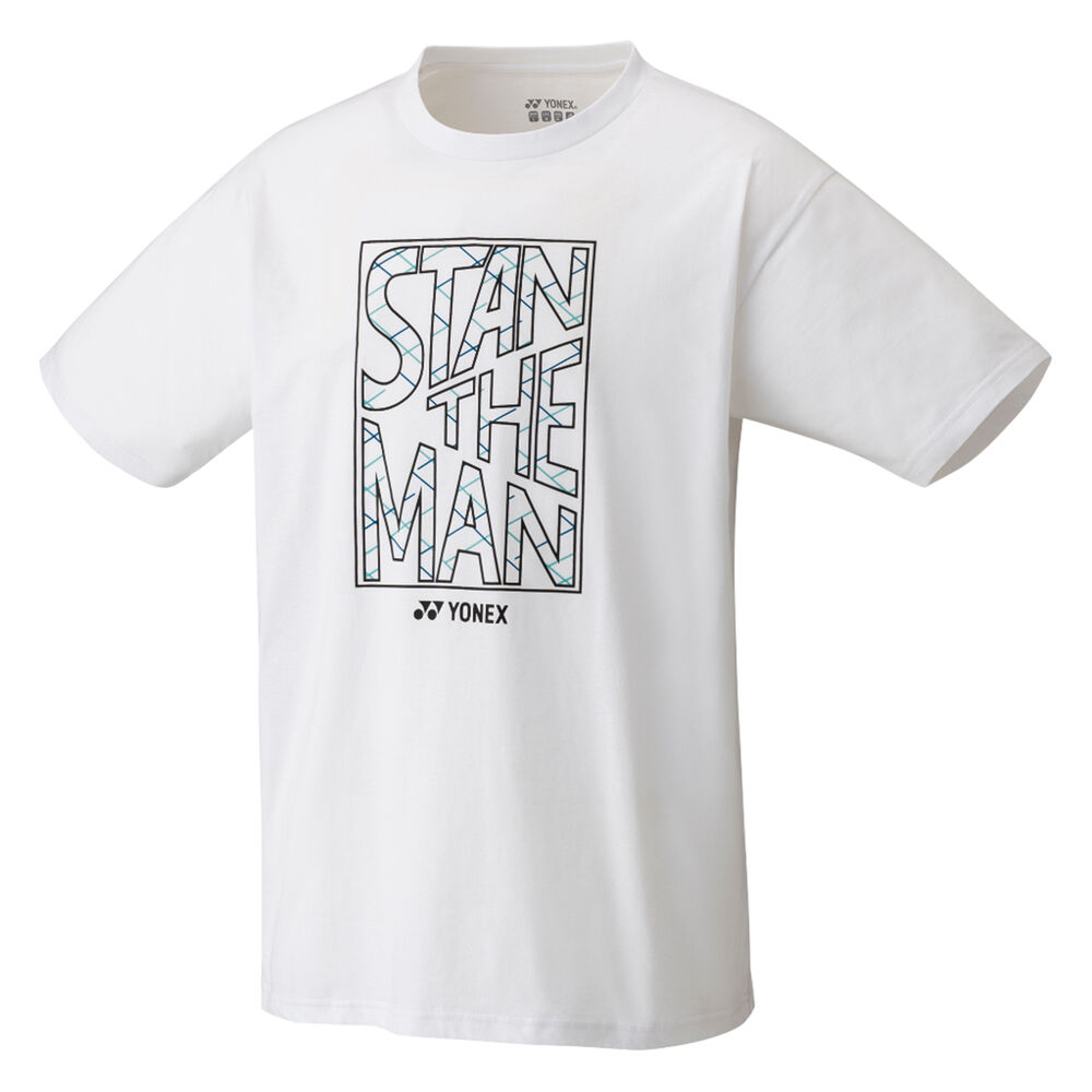 Yonex T-shirt Hommes - Blanc , Noir