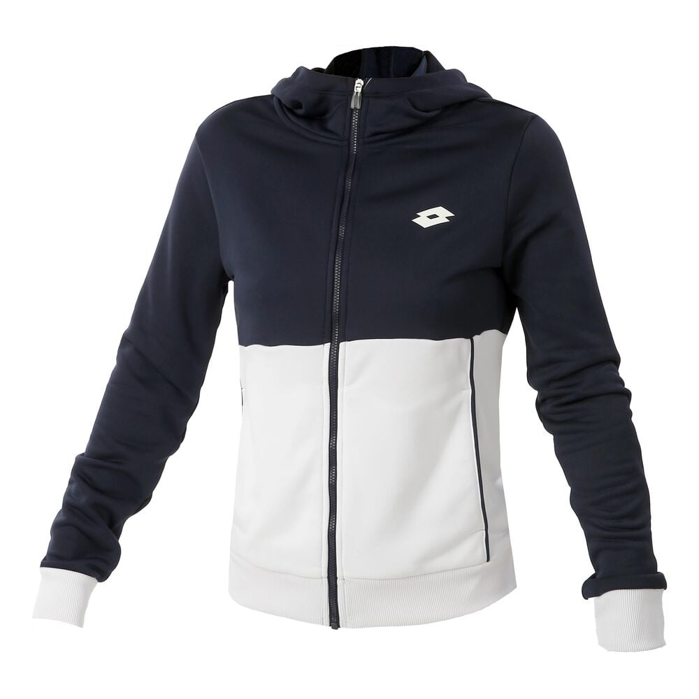 Lotto Squadra II PL Gilet En Coton Femmes - Bleu Foncé , Blanc