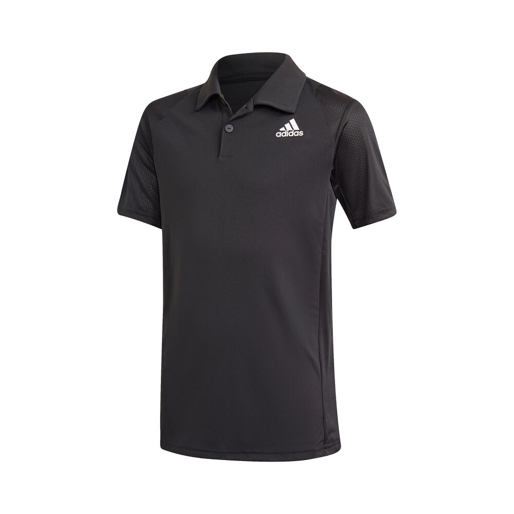 adidas Club Polo Garçons - Noir , Blanc
