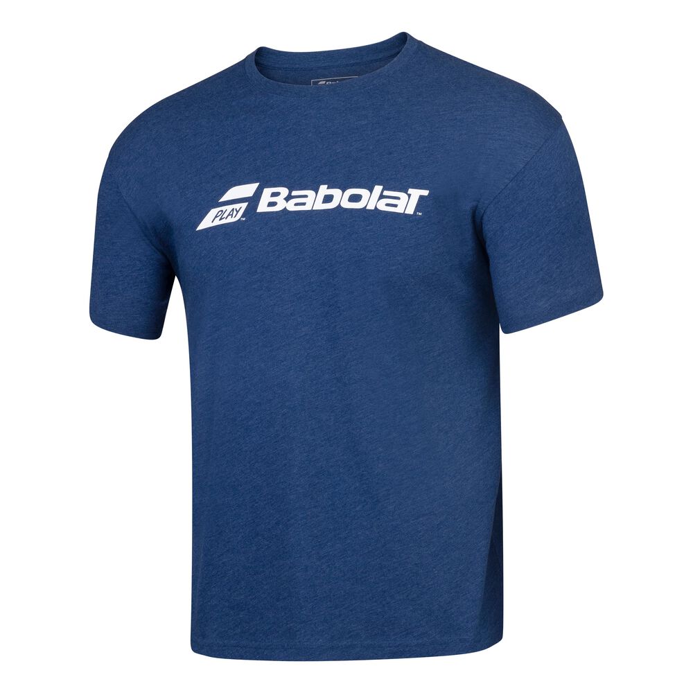 Babolat Exercise T-shirt Hommes - Bleu Foncé , Blanc