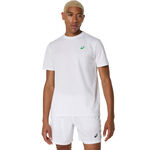 Vêtements ASICS ASICS Court Graphic T-shirt Hommes-Blanc