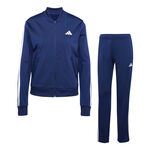Vêtements adidas adidas 3 Stripes Survêtement Femmes-Bleu Foncé