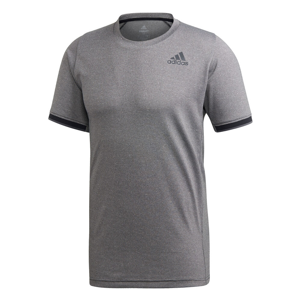 adidas Freelift T-shirt Hommes - Gris Foncé, Noir