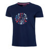 New York 2024 Chill T-shirt Femmes-Bleu Foncé