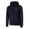 Essential Zip Gilet en coton Hommes - bleu foncé, 
