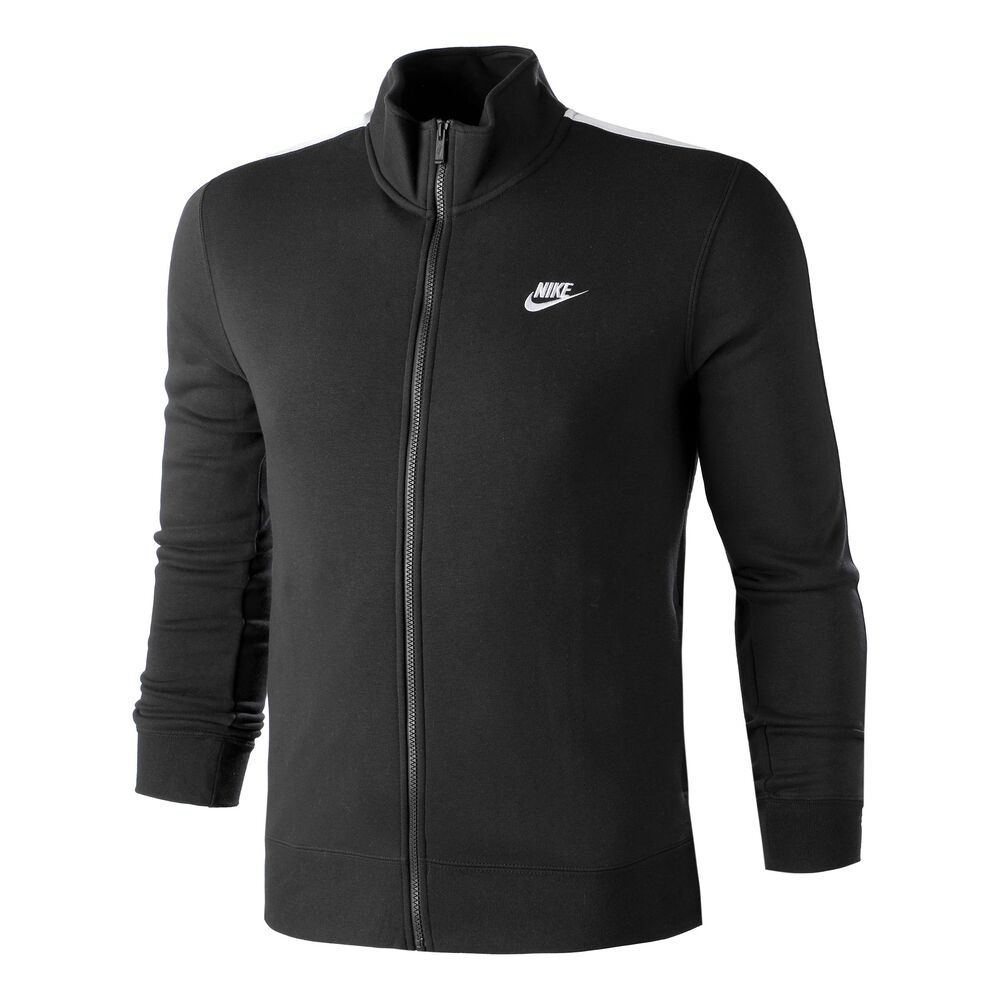 Nike Sportswear Club Brush Back Veste De Survêtement Hommes - Noir , Blanc