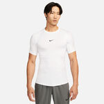 Vêtements Nike Nike Dri-Fit Pro Tight Fitness T-shirt Hommes-Blanc,Noir