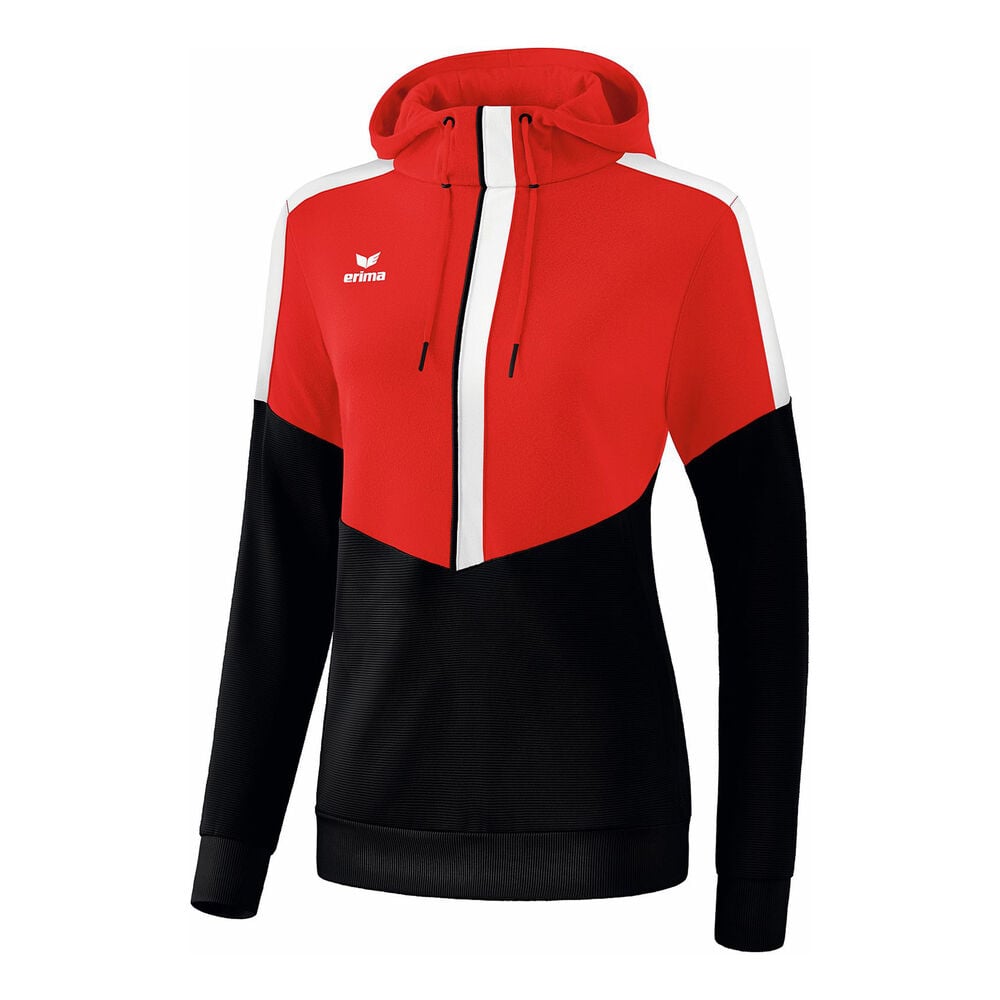 Erima Squad Sweat à Capuche Femmes - Rouge , Noir