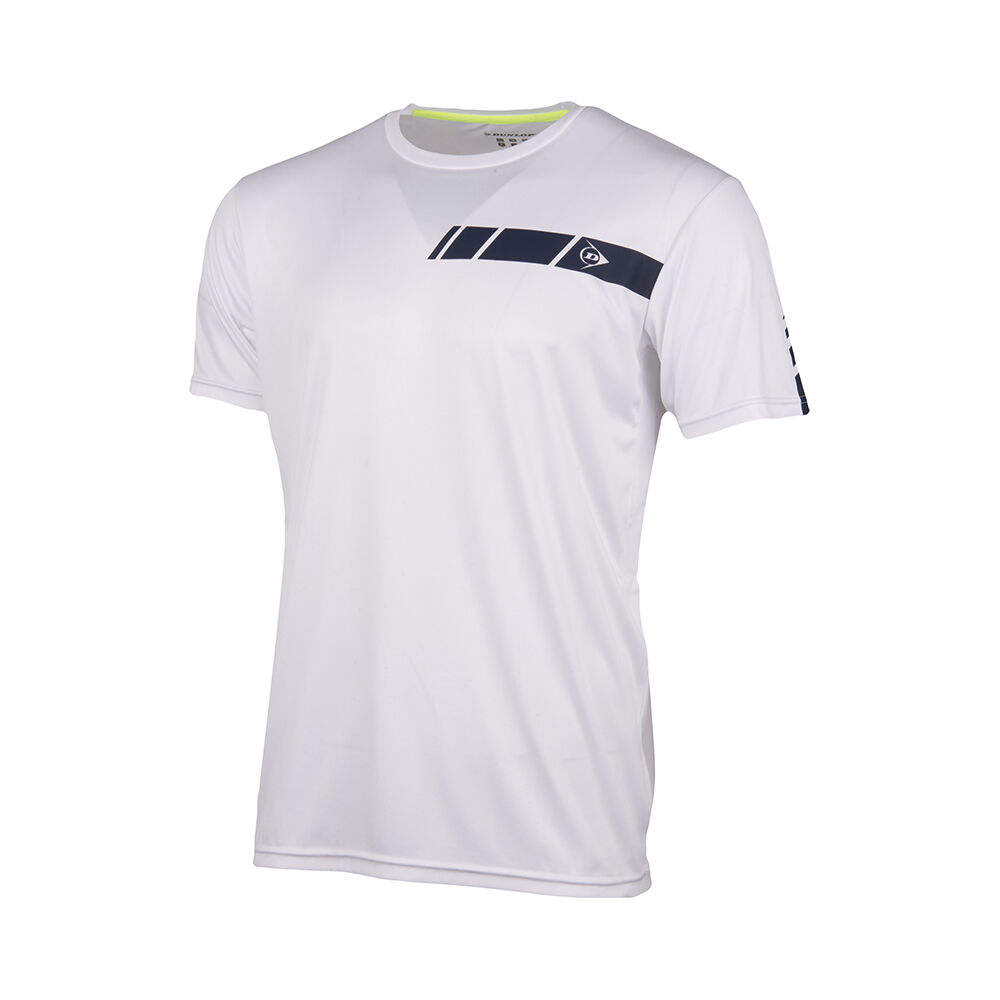 Dunlop Crew T-shirt Garçons - Blanc , Bleu Foncé