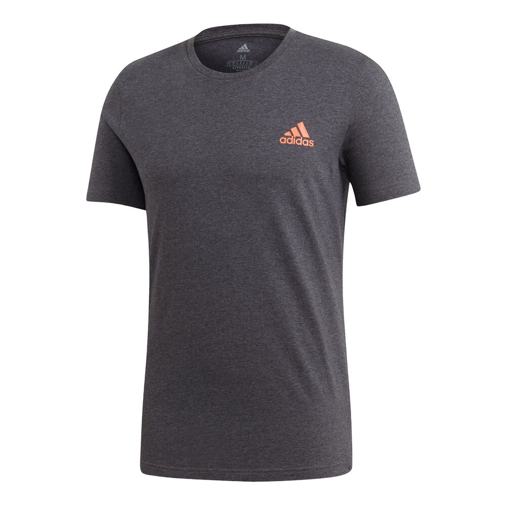 adidas Paris Graphic T-shirt Hommes - Gris Foncé, Orange