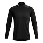V&ecirc;tements Under Armour Under Armour Coldgear Fitted Crew Haut manches longues Hommes - noir, 
