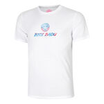 V&ecirc;tements BIDI BADU BIDI BADU Logo Chill T-shirt Hommes-blanc
