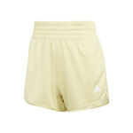 Vêtements adidas adidas Pacer Knit High 3in Shorts Femmes-Jaune