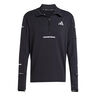 adi365 Warm Half-Zip Maillot de course Hommes-noir