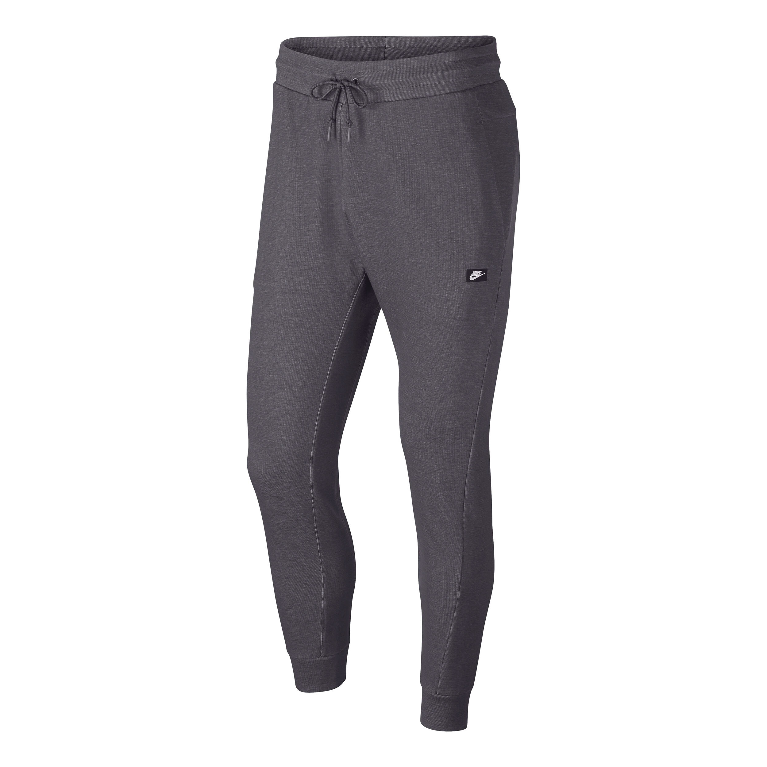 Buy Nike Sportswear Optic Fleece Pantalon Survetement Hommes Gris Fonce Blanc online Tennis Point FR