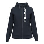 Vêtements HEAD HEAD Club Original Full Zip Gilet En Coton Femmes-Bleu Foncé