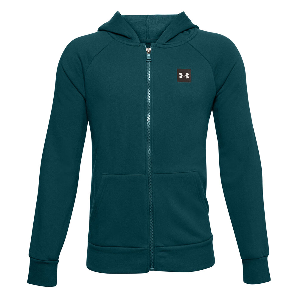 Under Armour Rival Gilet En Coton Garçons - Vert Foncé