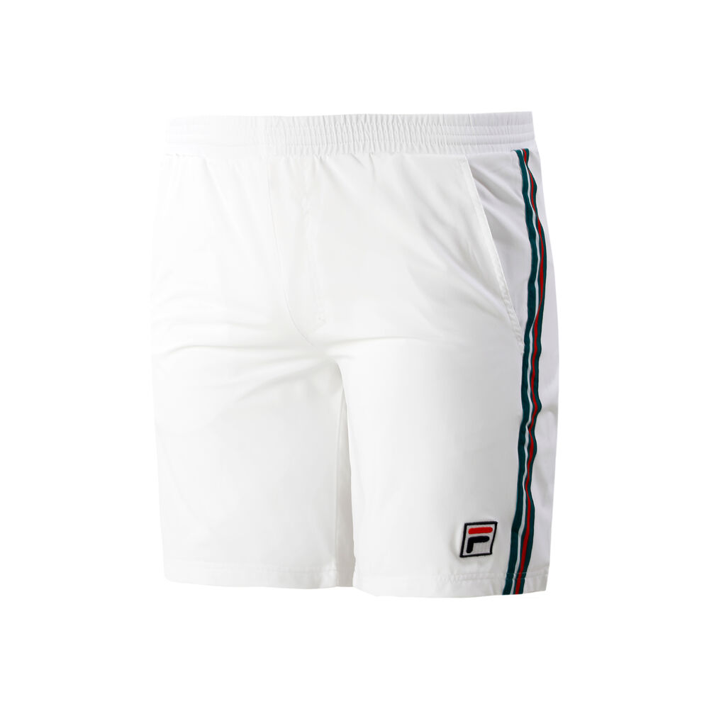 Fila Adam Shorts Hommes - Blanc , Rouge