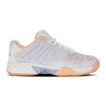 Chaussures de tennis K-Swiss K-Swiss Hypercourt Express 2 CLAY Chaussure Terre Battue Femmes-Blanc,Abricot