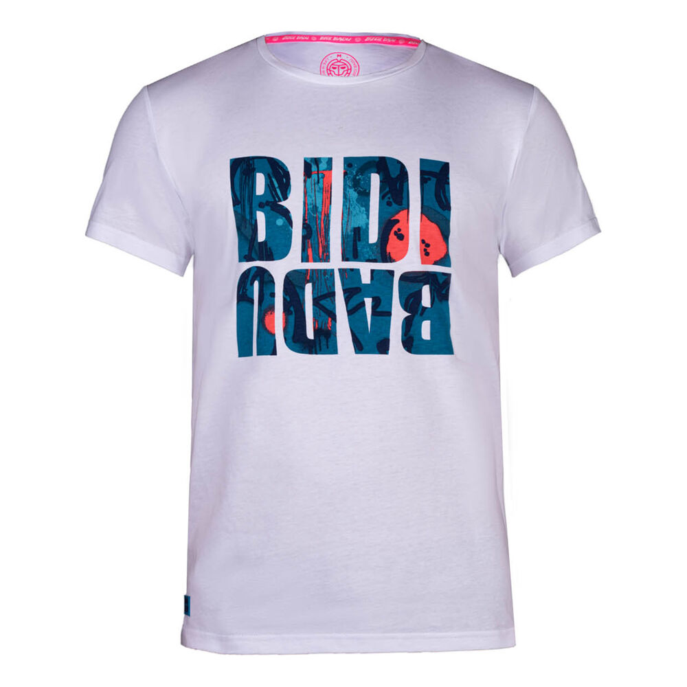 BIDI BADU Tayo Lifestyle T-shirt Hommes - Blanc , Multicouleur