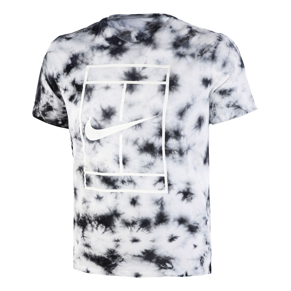 Nike Court Heritage T-shirt Hommes - Blanc , Noir