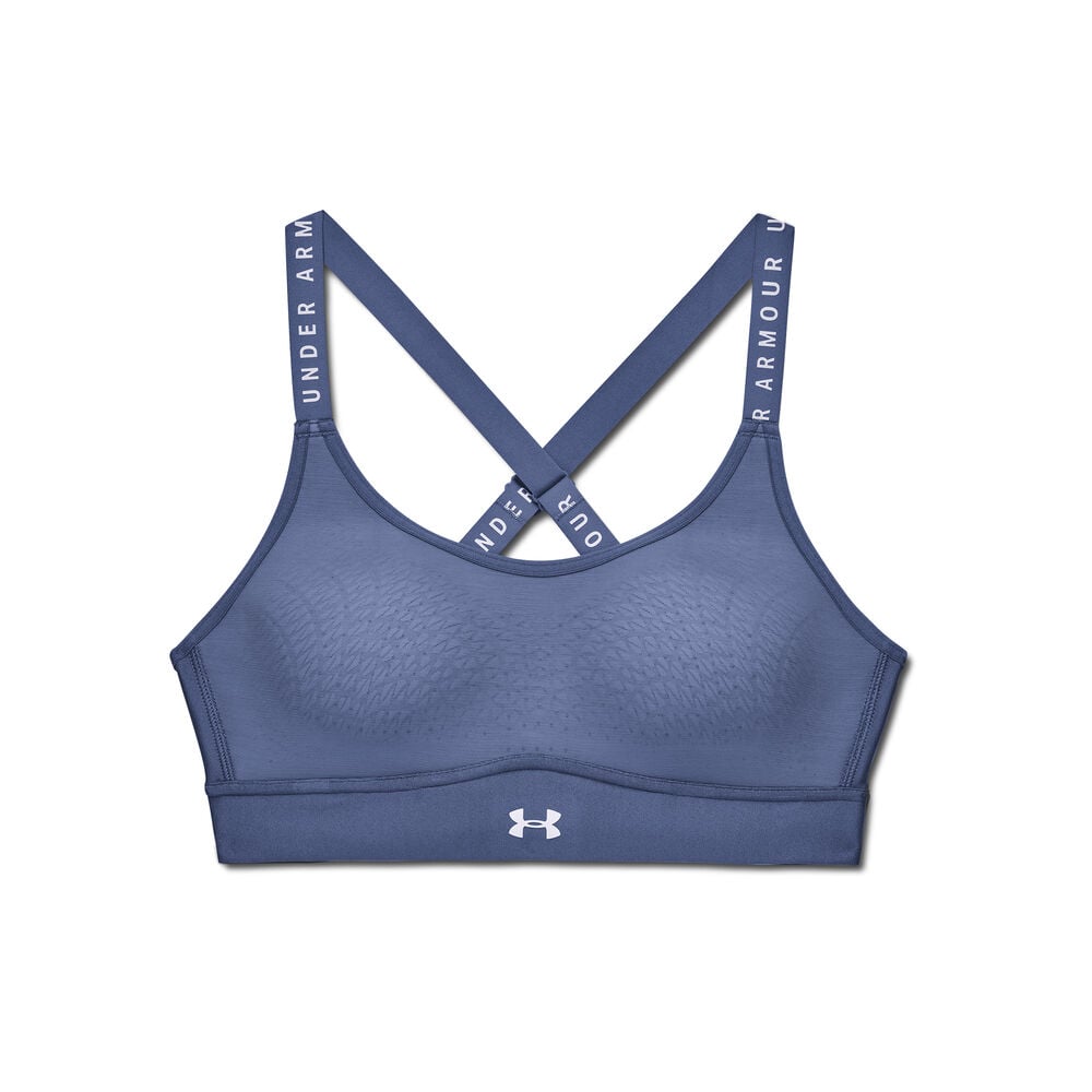 Under Armour Infinity Mid Soutien-gorge Sport Femmes - Bleu , Blanc