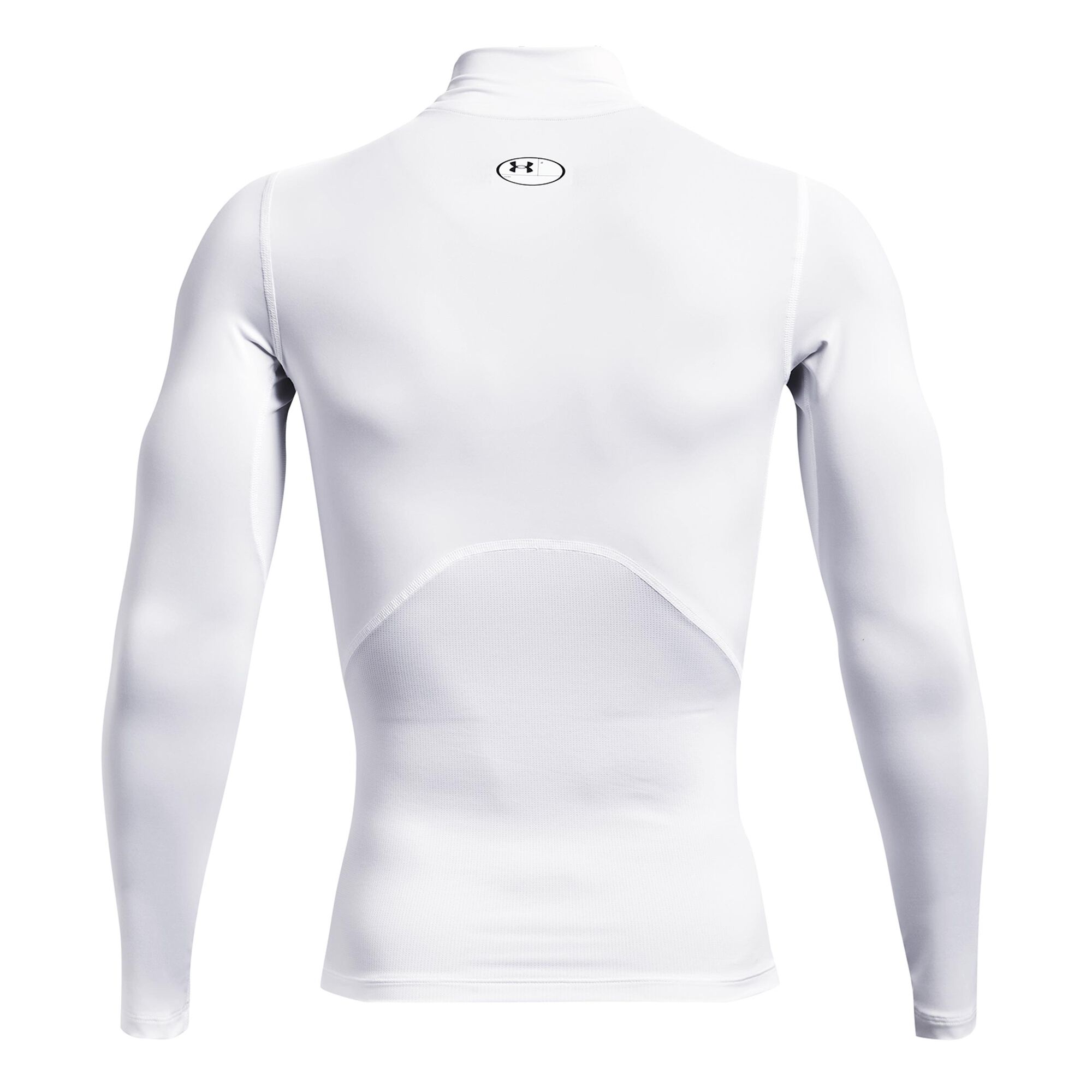 Buy Under Armour Heatgear Comp Mock Haut Manches Longues Hommes Blanc  online