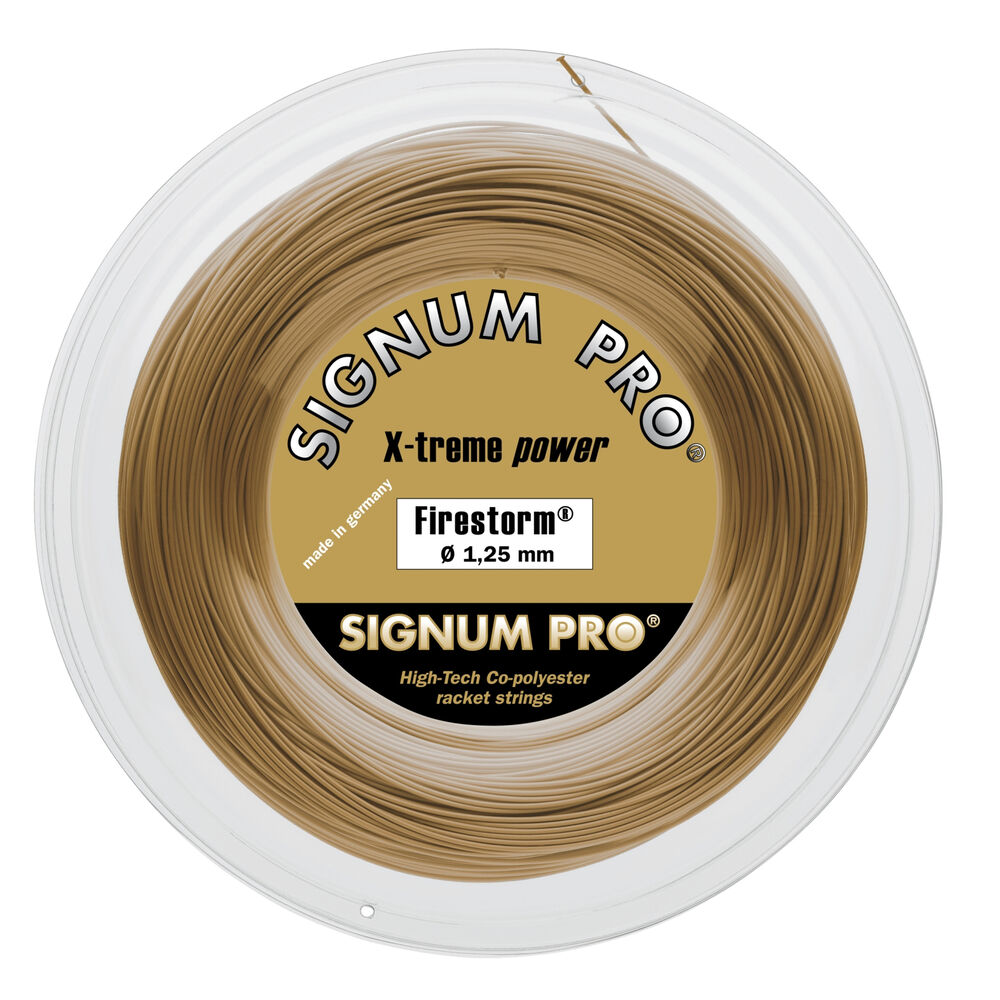 Signum Pro Firestorm Metallic Bobine Cordage 200m - Or