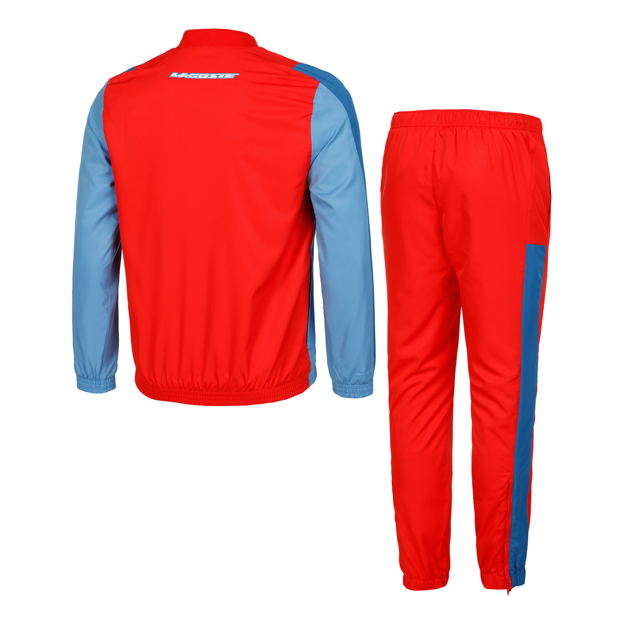 Pantalon lacoste rouge on sale homme