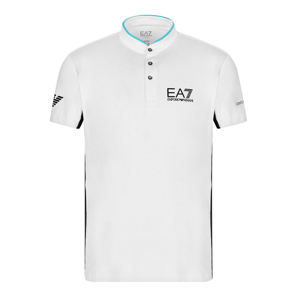 EA7 T-shirt Hommes - Blanc , Gris Foncé